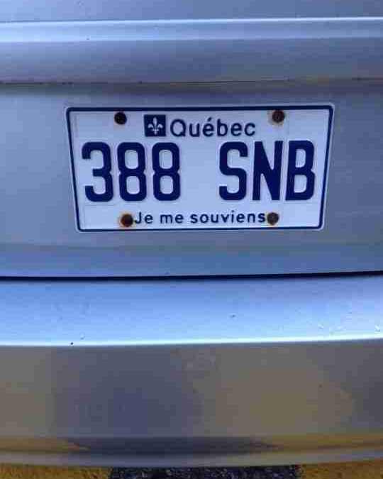 Je Me Souviens